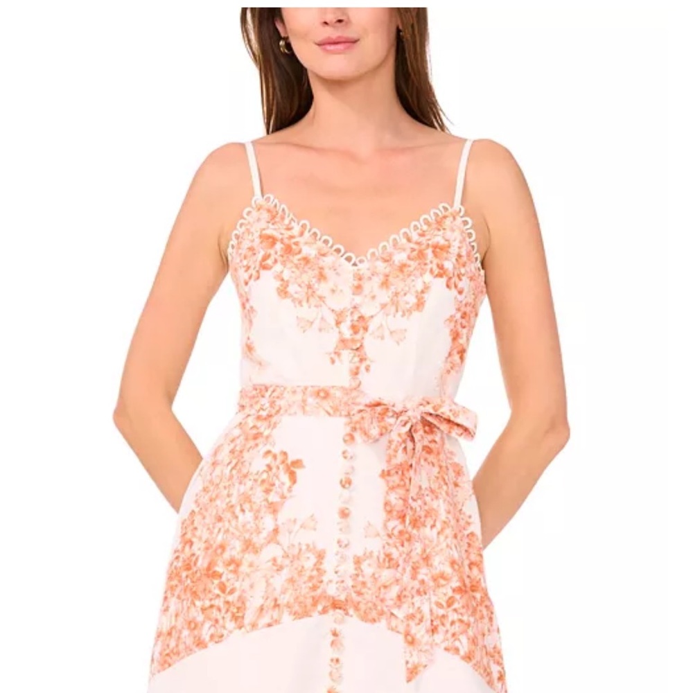 CeCe
Women's Placement Print Sleeveless Fit & Flare Elegant Dress